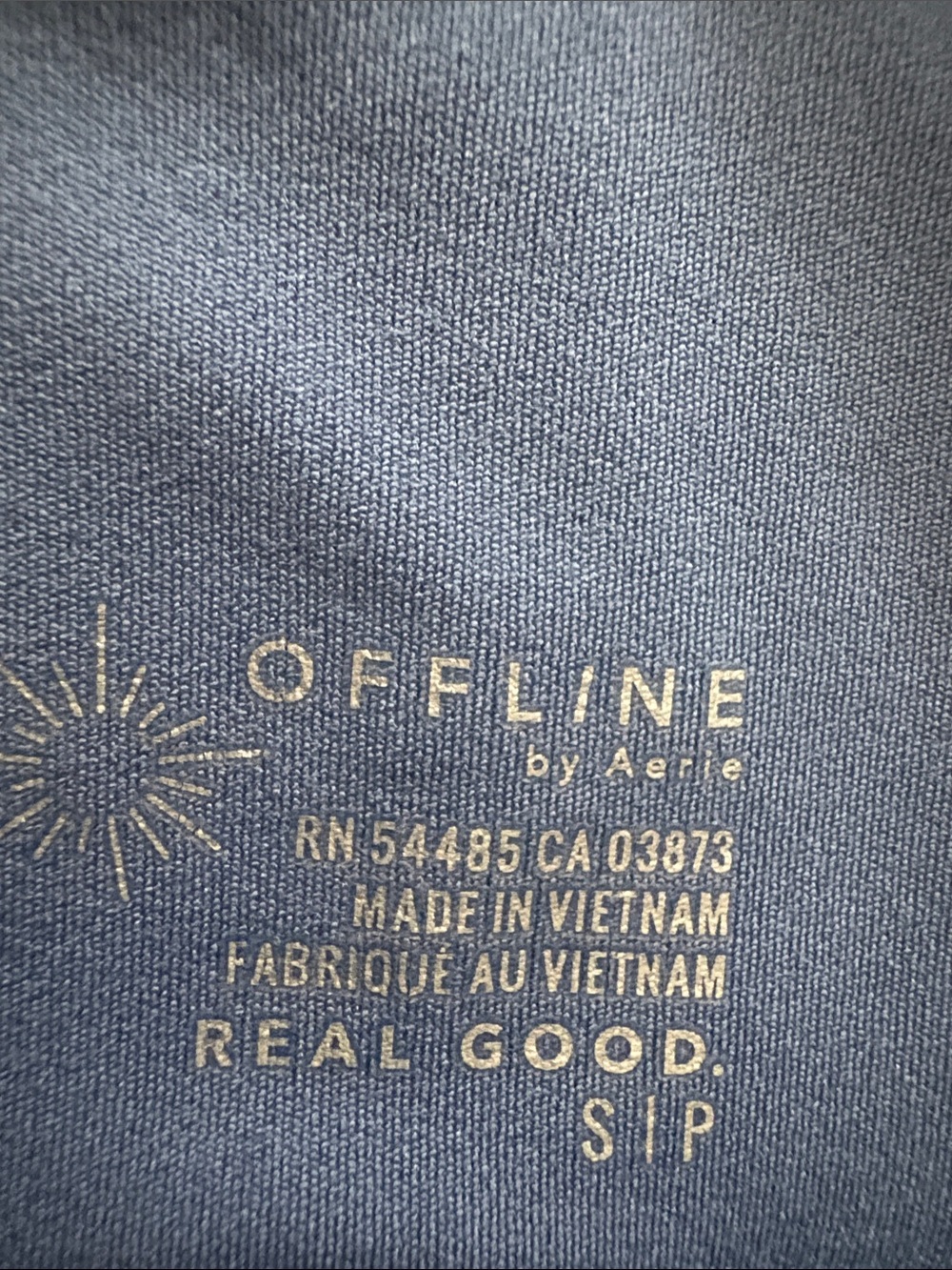 aerie Slate Blue Layered Ruffle Skort - Picture 2 of 7